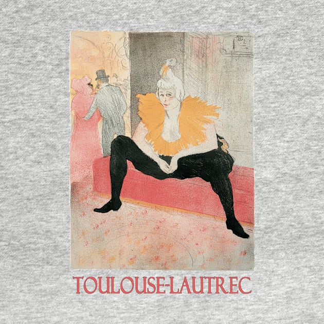 La Clownesse by Henri de Toulouse-Lautrec by Naves